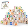 image:imageMagnetic Cubes Magnet Building Block Sensory Activity Center 1 Puzzle Cube 216 Pattern Early Education Toy Letter Alphabet Number Shape STEAM Learning Blocks Boy Girl Toddlers 3 Montessori