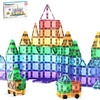image:imagePicassoTiles 100pc Magnetic Tile Mini Diamond Set Travel Size STEM Educational Building Kit for Toddlers Preschool Boys Girls Age 3 Plus Montessori Indoor Learning Toy for Creative Development PTM100Mini 120pcs