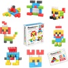 image:imagePicassoTiles 102pcs Pixel Magnetic Puzzle Cube 1 Pixel Mix amp Match Toys with Ideabook STEM Education Learning Building Block Magnets Construction ToySet Stacking Creative Kit for Kids Age 3 PMC10250pc