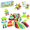 image:imagePicassoTiles 102pcs Pixel Magnetic Puzzle Cube 1 Pixel Mix amp Match Toys with Ideabook STEM Education Learning Building Block Magnets Construction ToySet Stacking Creative Kit for Kids Age 3 PMC102100pcs 05 Pixel