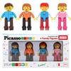 image:imagePicassoTiles 120pcs Hedgehog Interlocking Building Blocks Tiles Construction Toy Set Learning Playset STEAM Development Preschool Kindergarten Toy for Kids Age3 PTB120  Soft rubbery texture easyconnect forms BPAfree amp leadsafe material 20 3D designs handeye coordination amp sortingHedgehog 11pcs