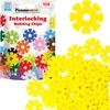 image:imagePicassoTiles Building Chip Interlocking Disc Construction Blocks in Green Color STEM Learning Early Education Toy Engineering Playset Child Brain Development for Toddlers Girls Boys Kids Age 3 PTF108Ylw
