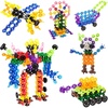 image:imagePicassoTiles Building Chips 600 Pieces Interlocking Construction Chips Creative Disc Block Toy Set STEM Learning Toys for Early Education and Child Brain Development Kids Boys Girls Age 3 and Up PTF60PTF80