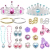 image:imagePicassoTiles Kids Fairytale Royal Princess Dress Up Pretend Play Tiara Jewelry Boutique Shoes amp Fashion Accessories Toy Collection for Girls Children Ages 5 STEM Creative Imagination Toys