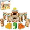 image:imagePicassoTiles Magnet Cube Building Blocks 12 3CM Magnetic Cubes Toy Construction Building Educational Sensory Toys with Idea Booklet for School amp Preschool Kids Boys Girls Toddlers PMC301Prehistoric World Themed