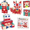 image:imagePicassoTiles Magnet Cube Building Blocks 12 3CM Magnetic Cubes Toy Construction Building Educational Sensory Toys with Idea Booklet for School amp Preschool Kids Boys Girls Toddlers PMC30125pc Puzzle Cub