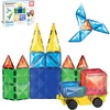 image:imagePicassoTiles Magnetic Building Block Set Right Triangle Magnet Tiles Construction Toy STEM Learning Kit Educational Playset Playboard Pretend Play Stacking Blocks Child Brain Development PTE0263Pc Diamond