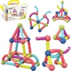 image:imagePicassoTiles Magnetic Building Stick Block Construction Set with Storage Bin Colorful 3D STEM Toy Blocks Bar Balls amp Rods Montessori Educational for All Ages Puzzle Toy for Boys amp Girls PTX50