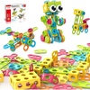 image:imagePicassoTiles STEM Learning Toys 250 Piece Building Block Kids Construction Engineering Kit Toy Blocks Children Early Education Playset wFree IdeaBook Power Drill Clickable Ratchet Age 3 PTN250115pcs Transformation