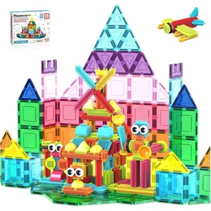 image:imagePicassoTiles 12 Piece Magnetic Tile Base Plate Set Jumbo Stabilizer Boards  Large format design no assembly needed STEM building toy for ages 3 onepiece foundation toddler friendly75 pcs 2in1