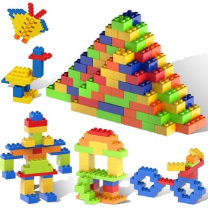 image:imagePicassoTiles 1750 PCS Building Block Tiles Creative Shapes to Enhance Imaginative Play Unique Set to Build Houses Numbers Animals and More Vibrant STEM Toys Washable for Learning Education Ages 3200pc