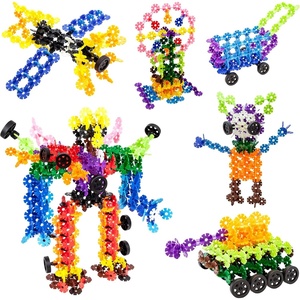 image:imagePicassoTiles Building Chips 600 Pieces Interlocking Construction Chips Creative Disc Block Toy Set STEM Learning Toys for Early Education and Child Brain Development Kids Boys Girls Age 3 and Up PTF60PTF80