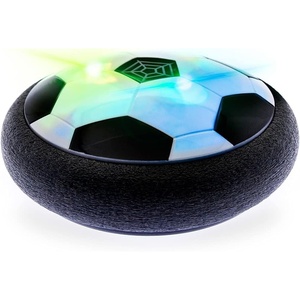 image:imagePicassoTiles Hoverball Air Hockey Soccer Floating Disc with LED Light Airlift Power Soft Bumper Indoor Gliding Toy Battery Operated Movement Training Game for Physical Activity Kids Age 3 Plus PTH100