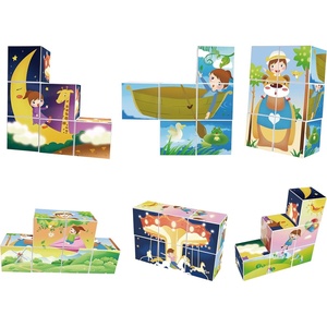 image:imagePicassoTiles Magnetic Expression Puzzle Toy Building Block Zoo Theme Animals Mix amp Match Cubes Magnet Sensory Toys Gifts Educational STEM Learning Kit for Kid Baby Toddler Age 3 and Up 6 Piece PTC06