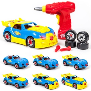 image:imagePicassoTiles TakeAPart Race Car Set with LED Engine Sound Mini Electric Power Tool Reversible Drill Screws Included PTT302 2in1 DIY Construction Build Your Own 30pc Racing Car STEAM Kit