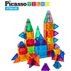 image:imagePicassoTiles 100 PC Magnetic Mini Tiles  Carry Case STEAM Educational Playset for Kids Includes Travel Storage Organizer  Fun Learning Construction Engineering and Sensory Development Gift Idea