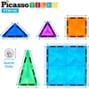 image:imagePicassoTiles 100 PC Magnetic Mini Tiles  Carry Case STEAM Educational Playset for Kids Includes Travel Storage Organizer  Fun Learning Construction Engineering and Sensory Development Gift Idea