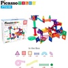 image:imagePicassoTiles 100PC Magnet Tiles  100PC Marble Run Race Track Fun amp Creative Playset Bundle STEAM Learning amp Educational Sensory Toy for Preschool amp Kindergarten Kids Ages 3 A Classroom Must Have