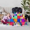 image:imagePicassoTiles 100PC Magnet Tiles  40PC Clipin Windows amp Doors Building Bundle STEAM Educational Playset for Creative Fun and Learning Construction Play Engineering Project Toy Gift Idea for Kids