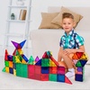 image:imagePicassoTiles 100PC Magnet Tiles  40PC Clipin Windows amp Doors Building Bundle STEAM Educational Playset for Creative Fun and Learning Construction Play Engineering Project Toy Gift Idea for Kids
