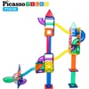 image:imagePicassoTiles 100PC Marble Run  80PC Magnetic Race Car Track Fun amp Creative Playset STEAM Learning Enhance Construction Skills HandEye Coordination and Fine Motor Skills Gift for Boys and Girls
