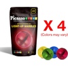 image:imagePicassoTiles 100PC Marble Run Race Track  4PC LED LightUp Glow in The Dark Translucent Balls STEAM Educational Playset for Kids  Fun Learning Construction Toy Creative Design Sensory Development