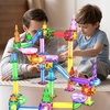image:imagePicassoTiles 108 Piece Marble Run Race Track Set with LED Cars STEM Ages 3  2 LightUp Vehicles 4 Magnetic Marbles BPAFree Expandable Collection Fine Motor SkillsProblemSolving ScreenFree ToyMarble Run 150 Pcs