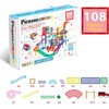 image:imagePicassoTiles 108 Piece Marble Run Race Track Set with LED Cars STEM Ages 3  2 LightUp Vehicles 4 Magnetic Marbles BPAFree Expandable Collection Fine Motor SkillsProblemSolving ScreenFree Toy3in1 108pcs
