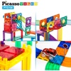 image:imagePicassoTiles 108PC Marble Run  30PC Magnetic Race Car Track Fun amp Creative Playset STEAM Learning Enhance Construction Skills HandEye Coordination and Fine Motor Skills Gift for Boys and Girls