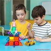 image:imagePicassoTiles 2 Piece Car Mini Truck Construction Kit Toy Set Vehicle for Magnetic Blocks Building Tile Sensory Magnet Toys Bricks STEM amp Learning Educational School Puzzle Girls Boys Toddlers Ages 3Truck and Figures