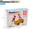 image:imagePicassoTiles 2 Piece Car Mini Truck Construction Kit Toy Set Vehicle for Magnetic Blocks Building Tile Sensory Magnet Toys Bricks STEM amp Learning Educational School Puzzle Girls Boys Toddlers Ages 3Truck and Figures