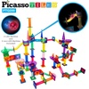 image:imagePicassoTiles 200PC Marble Run Race Track  60PC Magnet Tiles Fun amp Creative Playset Bundle STEAM Learning amp Educational Sensory Toy for Preschool amp Kindergarten Kids Ages 3 A Classroom Must Have