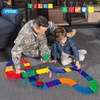 image:imagePicassoTiles 30PC Magnetic Race Car Track  2PC Truck Cars Fun amp Creative Playset STEAM Learning Enhance Construction Skills HandEye Coordination and Fine Motor Skills Toy Gift Idea