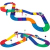 image:imagePicassoTiles 30PC Magnetic Race Car Track  50PC Metro City Magnet Tiles Fun amp Creative Playset STEAM Learning Enhance Construction Skills HandEye Coordination and Fine Motor Skills Gift Idea