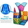 image:imagePicassoTiles 36pcs Mini Size Magnetic Tiles Magnet Toys Diamond Series Sensory Construction Building Blocks Set STEM Learning Travel Size Educational Toy for Kids Boys Girls Toddlers Age 3 PTM3641pcs Magnetic Tiles
