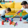 image:imagePicassoTiles 50PC Marble Run  50PC Magnetic Race Car Track Fun amp Creative Playset STEAM Learning Enhance Construction Skills HandEye Coordination and Fine Motor Skills Gift for Boys and Girls