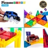image:imagePicassoTiles 50PC Marble Run  50PC Magnetic Race Car Track Fun amp Creative Playset STEAM Learning Enhance Construction Skills HandEye Coordination and Fine Motor Skills Gift for Boys and Girls