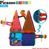image:imagePicassoTiles 60PC Magnet Tiles  2 Cars  4 Family People Action Figures Expansion Bundle STEAM Educational Playset for Creative Fun and Learning Construction Play Pretend Play Toy for Kids