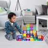 image:imagePicassoTiles 60PC Magnet Tiles  42PC Clipin Windows amp Doors Building Bundle STEAM Educational Playset for Creative Fun and Learning Construction Play Design Art Project Toy Gift Idea for Kids