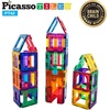 image:imagePicassoTiles 60PC Magnet Tiles  42PC Clipin Windows amp Doors Building Bundle STEAM Educational Playset for Creative Fun and Learning Construction Play Design Art Project Toy Gift Idea for Kids