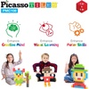 image:imagePicassoTiles Building Bundle 108PC Magnetic Puzzle Cube Set  60PC Magnet Tiles Construction Blocks Playset STEAM Educational Toy for Creative Fun and Learning Construction Play Gift Idea for Kids
