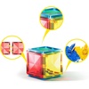 image:imagePicassoTiles Magnet Tile Building Blocks Mini Diamond Series Magnetized Toy Travel Size Compact Portable Magnetic Construction Block STEM Sensory Toy Early Education Learning Kids Ages 3 PTM1212pc