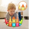 image:imagePicassoTiles Magnet Tile Building Blocks Mini Diamond Series Magnetized Toy Travel Size Compact Portable Magnetic Construction Block STEM Sensory Toy Early Education Learning Kids Ages 3 PTM1212pc