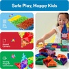 image:imagePicassoTiles Magnetic Tiles Building Blocks Mini Size Diamond Series Magnet Toys Travel Size OnTheGo Magnets Construction Sensory Toys Gifts Educational Set Toddlers STEM Learning Kit Playset PTM40Mini 40pcs