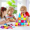 image:imagePicassoTiles Magnetic Tiles Rocket Set Construction Toy Magnet Building Block Engineering STEM Learning Child Brain Development Stacking Kit Window Door Playboard for All Ages 3 and Up PT36B