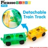 image:imagePicassoTiles Vehicle Set Magnetic Car Toy Construction Block Parts Ages 3Car Play Setaction Figures