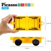 image:imagePicassoTiles Vehicle Set Magnetic Car Toy Construction Block Parts Ages 3Car Play Setaction Figures