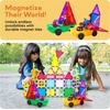 image:imagePicassoTiles Vehicle Set Magnetic Car Toy Construction Block Parts Ages 3Yellowgreen