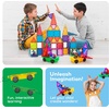 image:imagePicassoTiles Vehicle Set Magnetic Car Toy Construction Block Parts Ages 3Yellowgreen