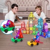 image:imagePicassoTiles Vehicle Set Magnetic Car Toy Construction Block Parts Ages 3Yellowgreen